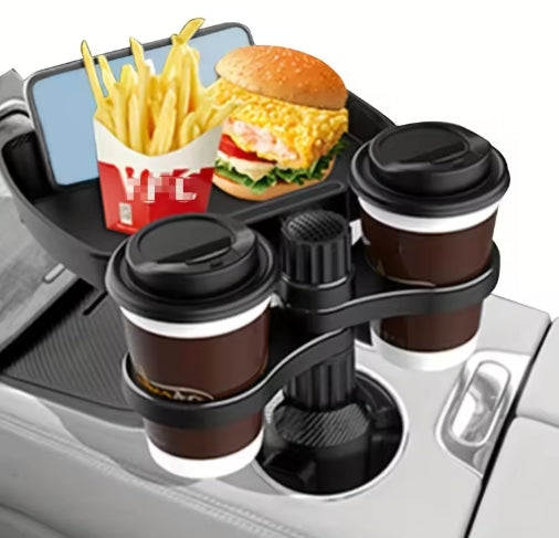 PORTA VASO PARA AUTO CON BANDEJA