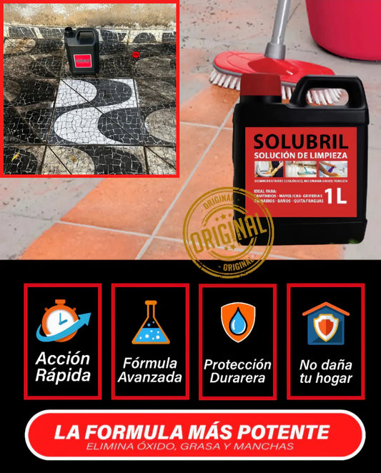 SOLUBRIL LIMPIEZA PROFUNDA - GALONERA 1  LITRO